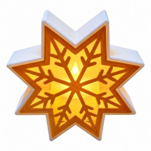 Christmas Tea Light Lanterns, Tree, Star or Snowflake 3D