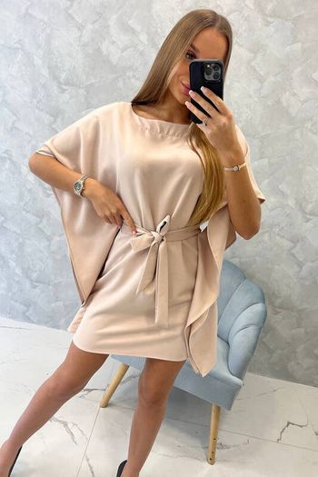 Dress batwings Oversize beige Xs-XL