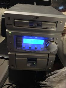 JVC  cassette deck and Tuner, CD needs attention.