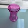 Pink glass Vase Image 2
