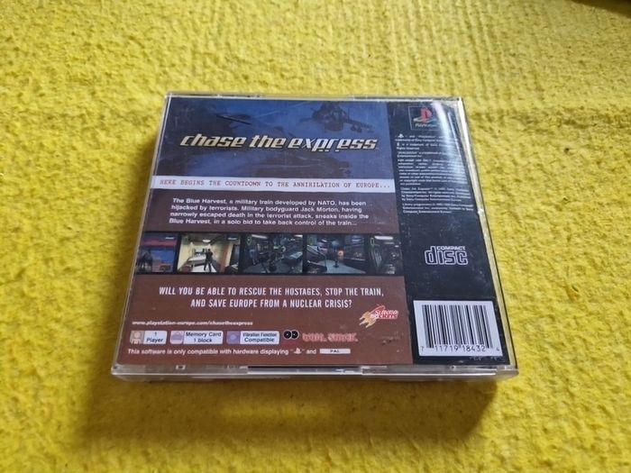Chase the express PlayStation1 Ps1 PlayStation2 Ps2 games Original