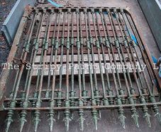 Wanted 12-14 foot original wrought iron / cast iron double enter ace gates.