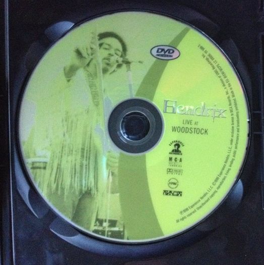 Jimi Hendrix [1999] Live At Woodstock [Music DVD]