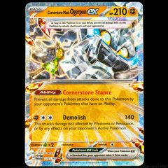 Cornerstone Mask Ogerpon EX 112/167 Double Rare Twilight Masquerade Pokemon Card S&V
