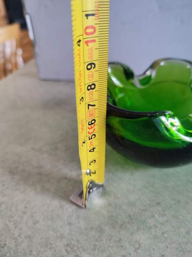 1960s Green Ashtray Vide Poche Designed By Flavio Poli For Seguso