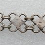 Vintage Turquoise  Large 4" Cross Pendant and unusual Chain length 34" Image 7