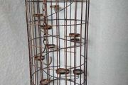 Birdcage like candles holder