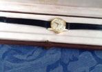 omega 18k solid gold ladies watch