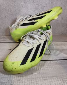 ADIDAS X CRAZYFAST 3 SG Mens Football Boots Cleats Size UK 7 Green White