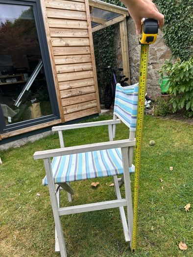 Outdoor foldable chairs