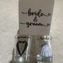 Bride & groom shot glasses Image 2