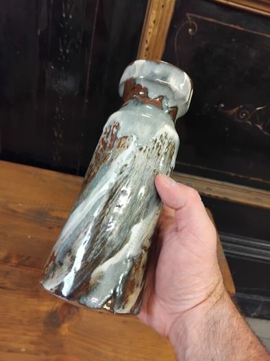 Fat Lava Pottery Vase