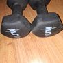barbell & discs. Dumbell Image 2