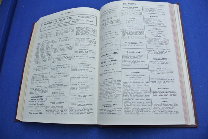 The 1962 Edition of MacDonald's Irish Directory and Gazetteer
