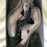 Stephanie Moreno Grey Wedge Shoes - Size 39 - New in Box Image 6