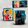 Selfie with Superheroes Gift Novelty Mug Image 4