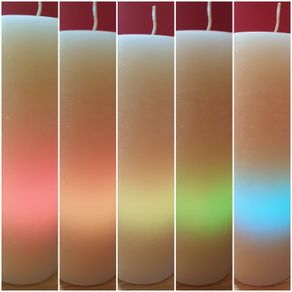 Multi-colour "Lounge Light" LED Candle