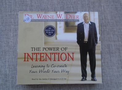 The Power of Intention, Wayne Dyer, CD set, Audio book, Self help, Non fiction, CD