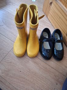 Girls shoes Clarks & Hunter wellies