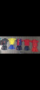 Five Kids Replica Football Kits Age 9-11