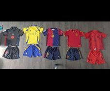 Five Kids Replica Football Kits Age 9-11