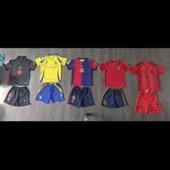 Five Kids Replica Football Kits Age 9-11