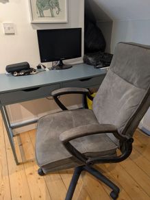 Ikea Alex desk w/chair