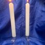 Silver plated candle holders Image 5