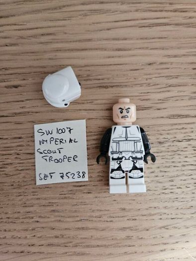 lego sw1007 imperial scout trooper, set 75238