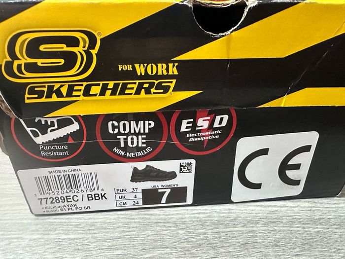 Skechers Ladies Bulklin Ayak Comp Toe Safety Shoes