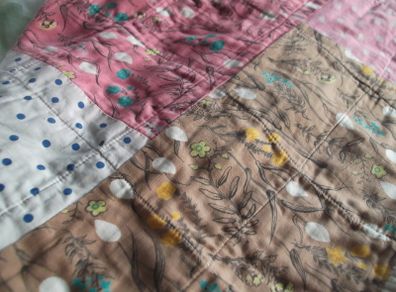 vintage scrap quilt, antique quilt, Rag quilt