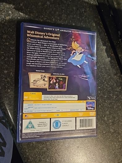 Alice in Wonderland DVD