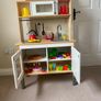 Wooden Kitchen with lots of accessories Image 4