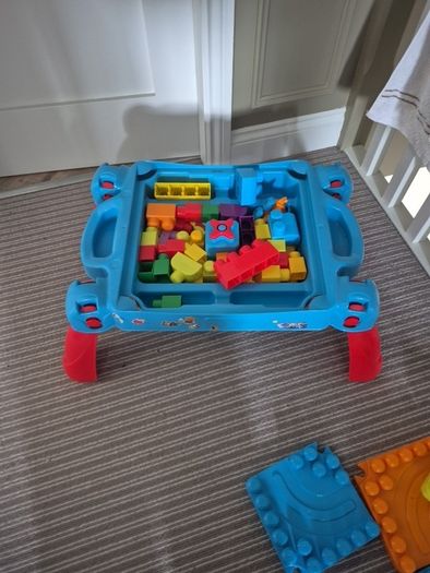 mega blocks play table