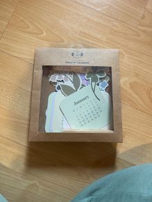 Tabletop calendar