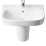 Roca Wash Basin with Semi Pedestal Image 2