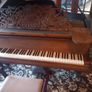 Baby grand piano by Schiedmayer, v heavy, with stool, Kilmacanogue Image 3