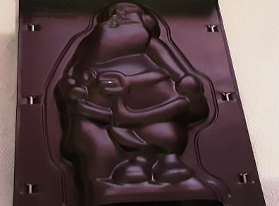santa chocolate mould