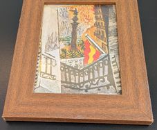 Pablo Picasso ,El Paseo de Colon, Framed Museu Picasso Barcelona Print