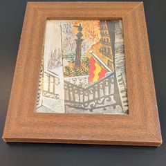 Pablo Picasso ,El Paseo de Colon, Framed Museu Picasso Barcelona Print