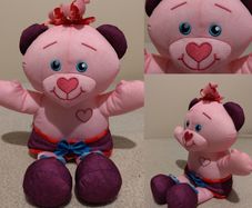 Doodle Bear scribble me Plush Teddy 16in