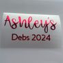 Personalised Adhesive vinyl decals for glasses Image 2