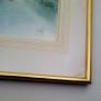 "Waterlily Pond" vintage watercolour by Clare Cryan Image 3