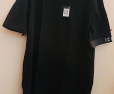 DSQUARED2 Men's DSQ Band Logo Slim Fit T-Shirt