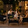 Rattan Garden Furniture Set 4 Piece Patio Furniture Set Outdoor Garden Sofa Set Image 4