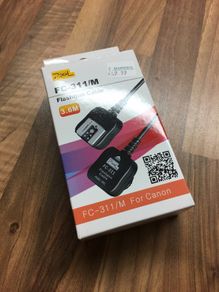 Pixel FC-311/M Flashgun Cable for Canon