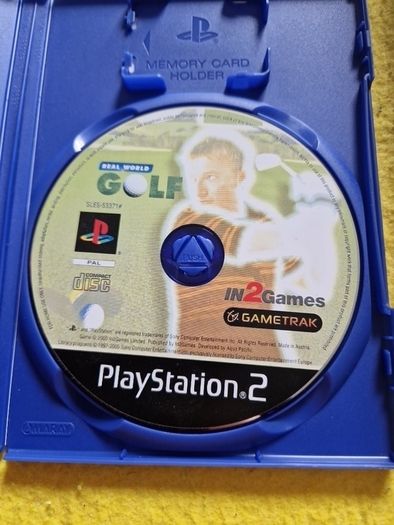 Gametrak Real World Golf PlayStation2 Ps2 games Original
