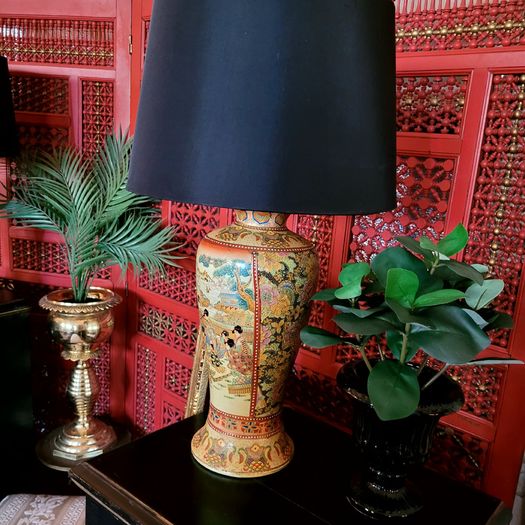 Antique/vintage oriental bedroom collection