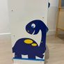 Kids Dinosaur Toy Storage Unit  6 Removable shelves Image 3