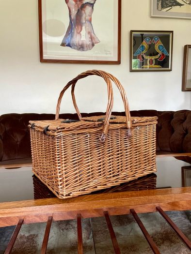 Forest Walk Wicker Picnic Basket